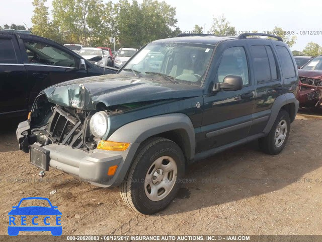 2005 Jeep Liberty 1J4GL48K15W709554 зображення 1