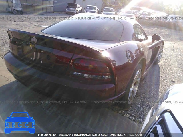 2008 DODGE VIPER SRT-10 1B3JZ69Z28V200375 зображення 3