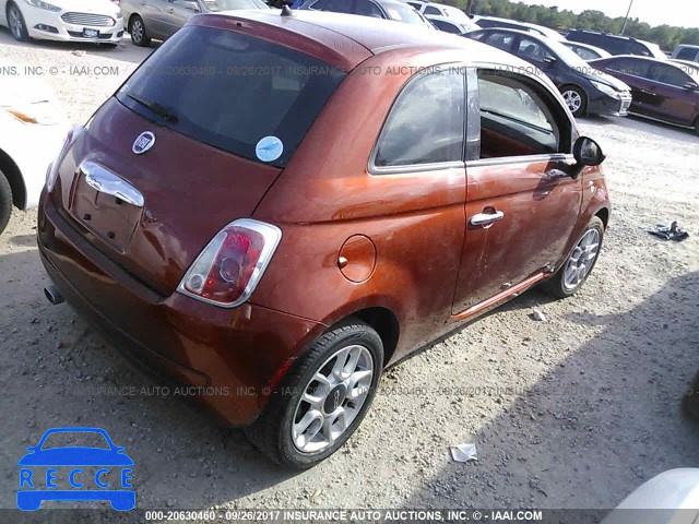 2014 Fiat 500 POP 3C3CFFAR6ET293963 зображення 3