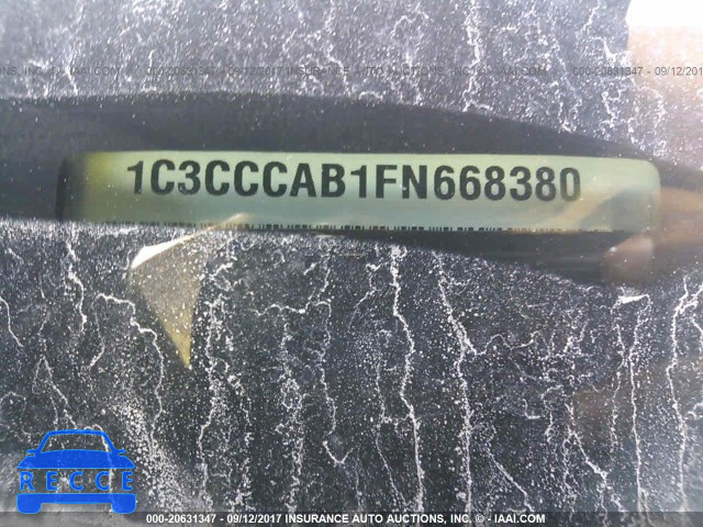 2015 Chrysler 200 1C3CCCAB1FN668380 зображення 8