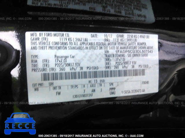 2013 Ford C-max PREMIUM 1FADP5CU3DL507543 image 8