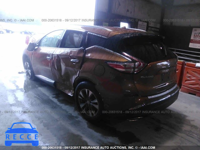 2015 Nissan Murano S/SL/SV/PLATINUM 5N1AZ2MG1FN206142 image 2