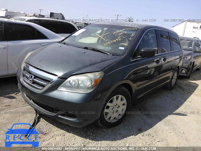 2005 Honda Odyssey 5FNRL38225B118887 Bild 1