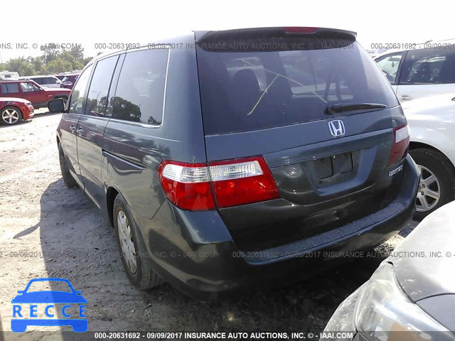 2005 Honda Odyssey 5FNRL38225B118887 Bild 2