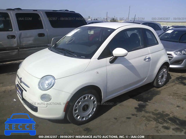 2012 Fiat 500 3C3CFFAR1CT108795 зображення 1