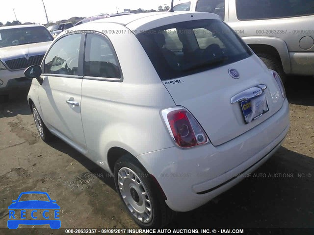 2012 Fiat 500 3C3CFFAR1CT108795 image 2