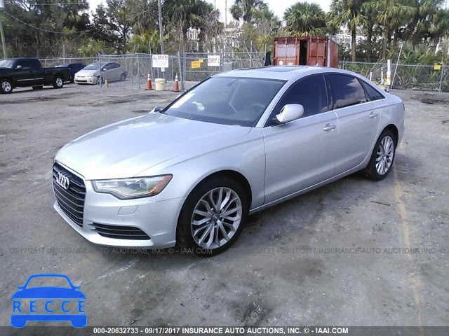 2014 AUDI A6 PREMIUM PLUS WAUDFAFCXEN035594 image 1