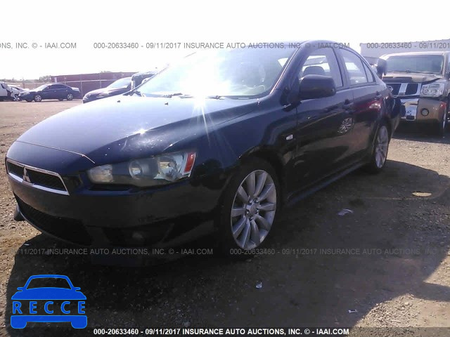 2008 Mitsubishi Lancer JA3AU86U68U022377 image 1