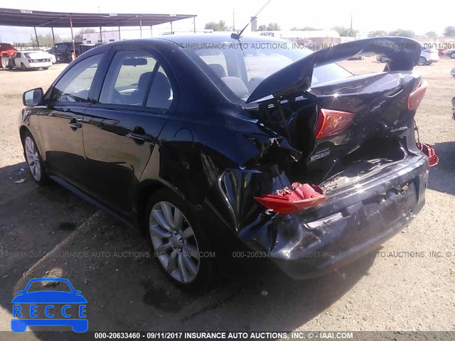 2008 Mitsubishi Lancer JA3AU86U68U022377 image 2