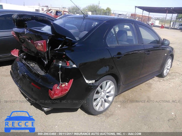 2008 Mitsubishi Lancer JA3AU86U68U022377 image 3