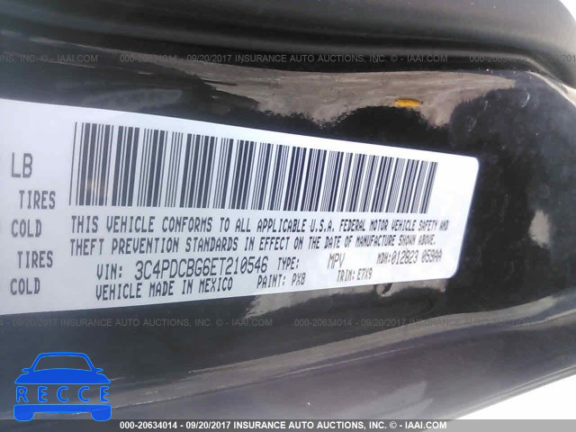 2014 Dodge Journey SXT 3C4PDCBG6ET210546 image 8