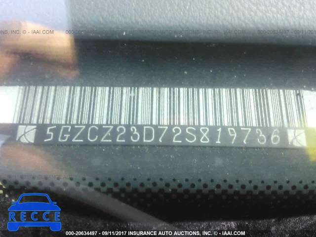 2002 Saturn VUE 5GZCZ23D72S819736 image 8