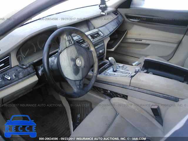 2009 BMW 750 LI WBAKB83559CY58128 image 4