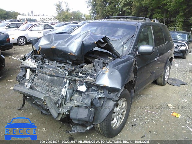 2003 ACURA MDX TOURING 2HNYD18633H554536 image 1