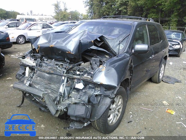 2003 ACURA MDX TOURING 2HNYD18633H554536 зображення 1