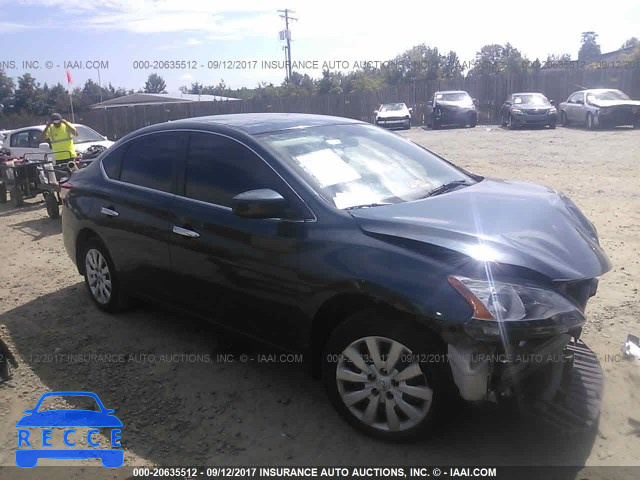 2014 Nissan Sentra 1N4AB7AP1EN854790 зображення 0