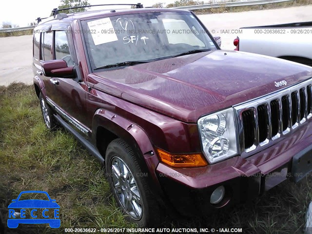 2008 Jeep Commander OVERLAND 1J8HG68288C100275 зображення 0