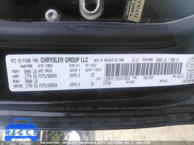 2012 Dodge RAM 1500 1C6RD7LT3CS315952 image 8