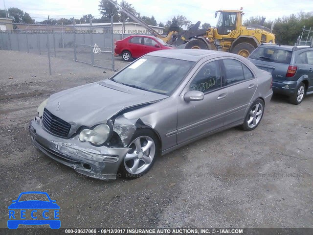 2004 Mercedes-benz C 230K SPORT SEDAN WDBRF40J84F524973 image 1