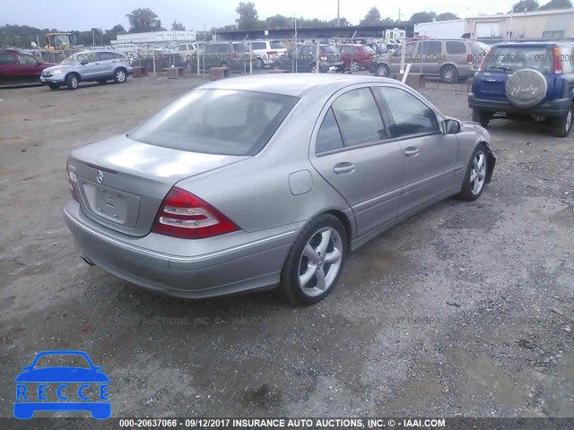 2004 Mercedes-benz C 230K SPORT SEDAN WDBRF40J84F524973 image 3