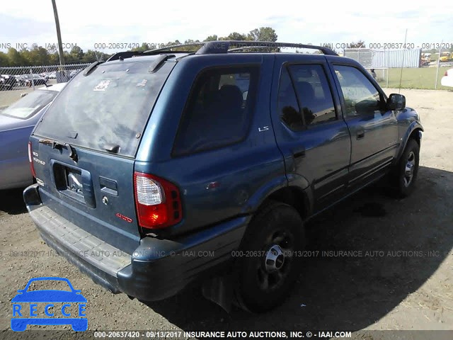 2001 Isuzu Rodeo S/LS/LSE 4S2DM58W814352124 зображення 3