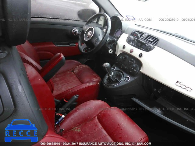 2013 Fiat 500 SPORT 3C3CFFHH8DT607155 image 4