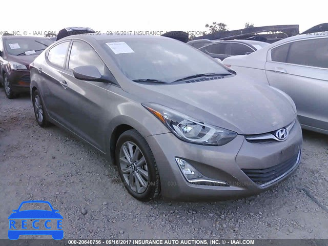 2014 Hyundai Elantra 5NPDH4AE7EH499952 зображення 0