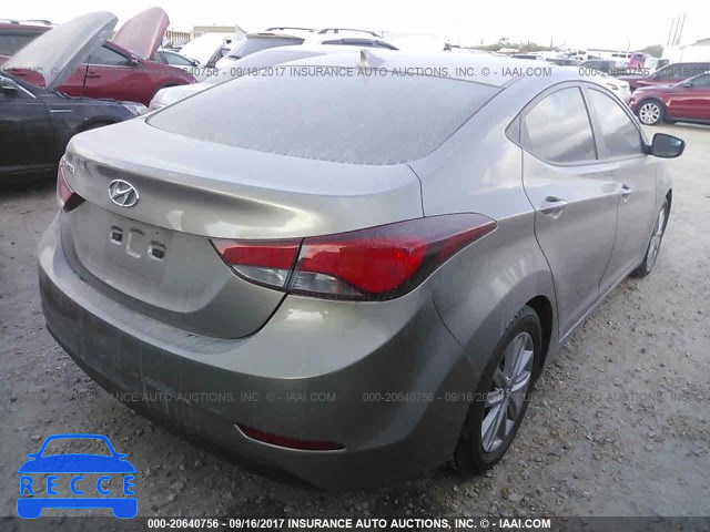 2014 Hyundai Elantra 5NPDH4AE7EH499952 зображення 3