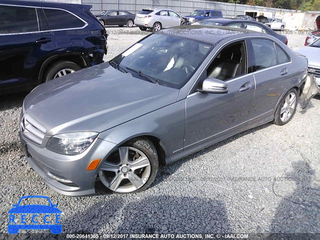 2011 Mercedes-benz C WDDGF8BB5BR147171 image 1
