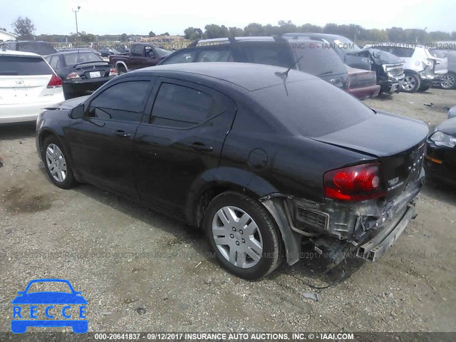 2012 Dodge Avenger 1C3CDZAB0CN232146 image 2