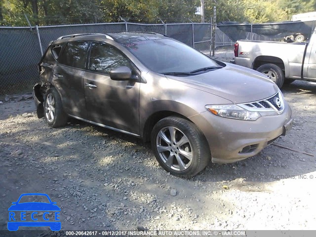 2012 Nissan Murano JN8AZ1MWXCW218760 зображення 0