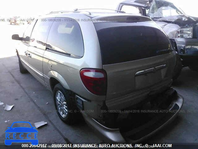 2002 Chrysler Town and Country 2C8GP64LX2R597733 image 2