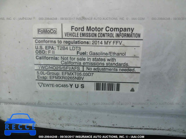 2014 Ford F150 1FTFW1CF8EFC15029 image 8