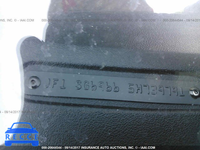 2005 Subaru Forester JF1SG69665H739791 image 8