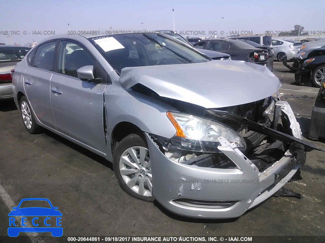 2014 Nissan Sentra 3N1AB7AP9EY257208 зображення 0