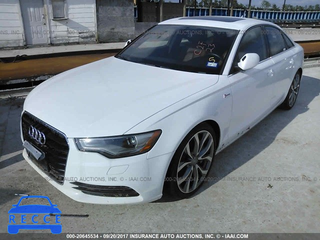 2014 Audi A6 WAUFGAFC9EN128192 image 1