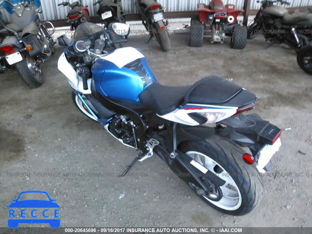 2013 Suzuki GSX-R600 JS1GN7FA6D2101508 image 2