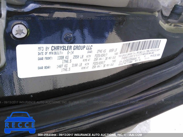 2014 Dodge Grand Caravan 2C4RDGCG7ER430246 image 8