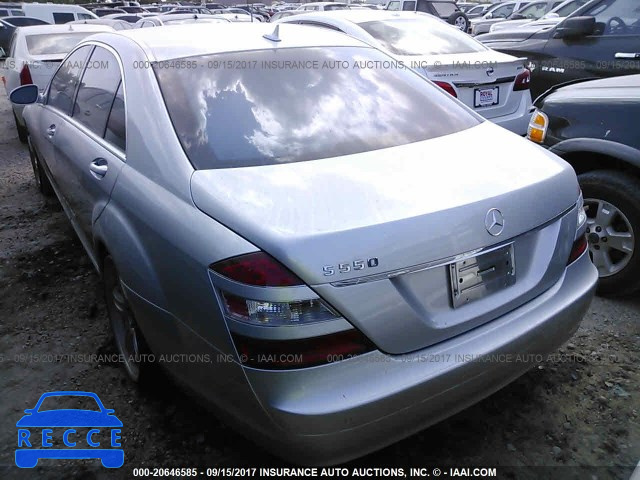 2007 Mercedes-benz S 550 WDDNG71X57A093677 image 2