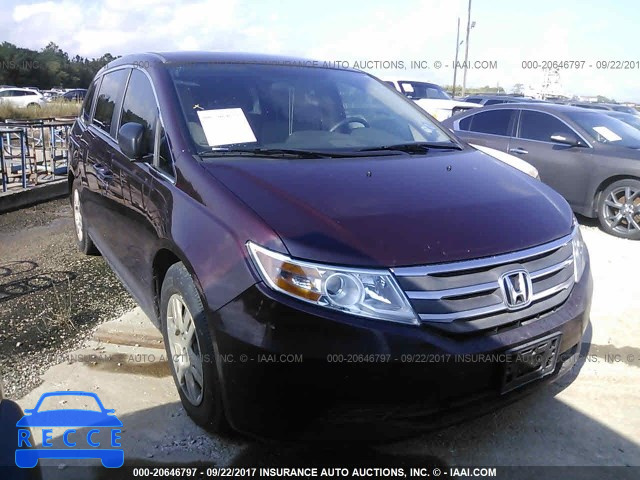2011 Honda Odyssey LX 5FNRL5H23BB022452 image 0