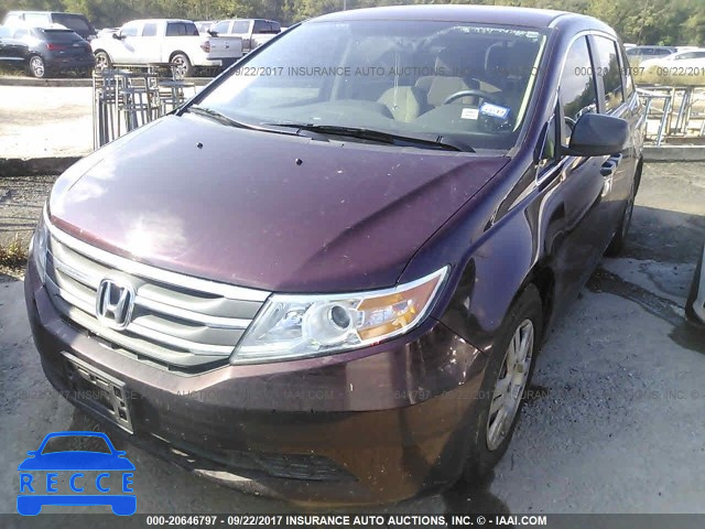 2011 Honda Odyssey LX 5FNRL5H23BB022452 image 1