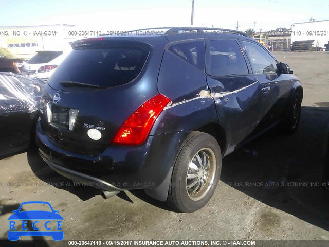 2005 NISSAN MURANO JN8AZ08WX5W406783 Bild 3