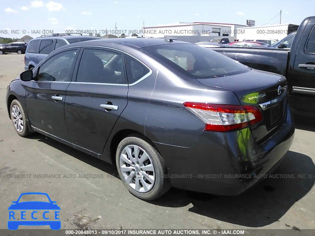 2014 Nissan Sentra 3N1AB7AP9EY226993 Bild 2