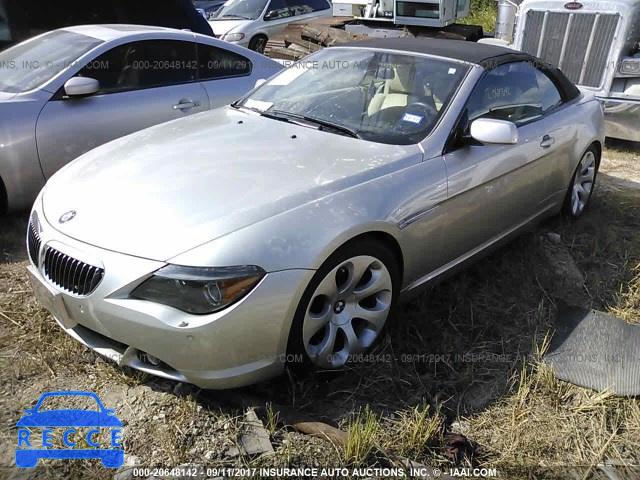 2007 BMW 650 I WBAEK13587CN83047 image 1