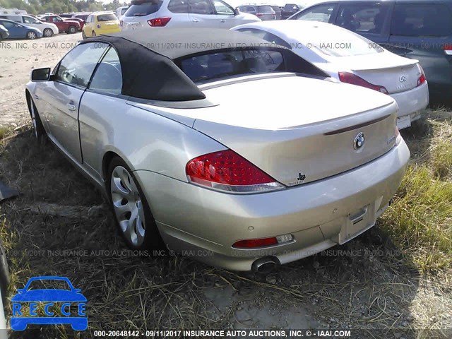 2007 BMW 650 I WBAEK13587CN83047 image 2