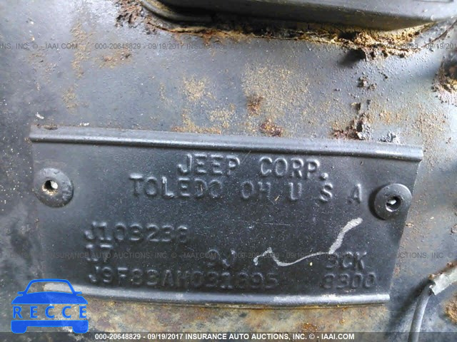 1979 JEEP CJ-5 J9F83AH031895 image 8