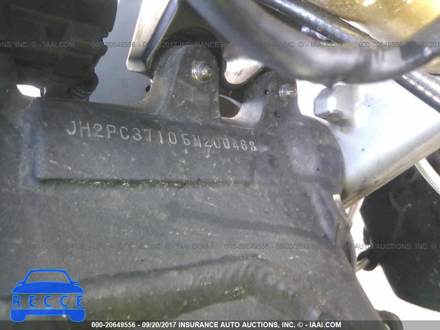 2005 Honda CBR600 JH2PC37105M200468 зображення 9