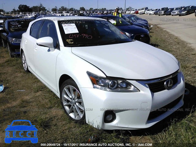 2012 Lexus CT 200 JTHKD5BH7C2120446 Bild 0