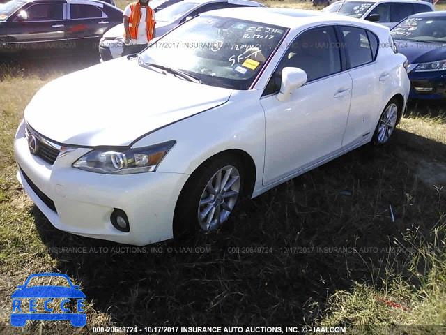 2012 Lexus CT 200 JTHKD5BH7C2120446 зображення 1