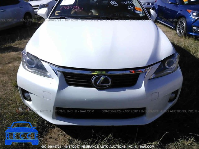 2012 Lexus CT 200 JTHKD5BH7C2120446 зображення 5